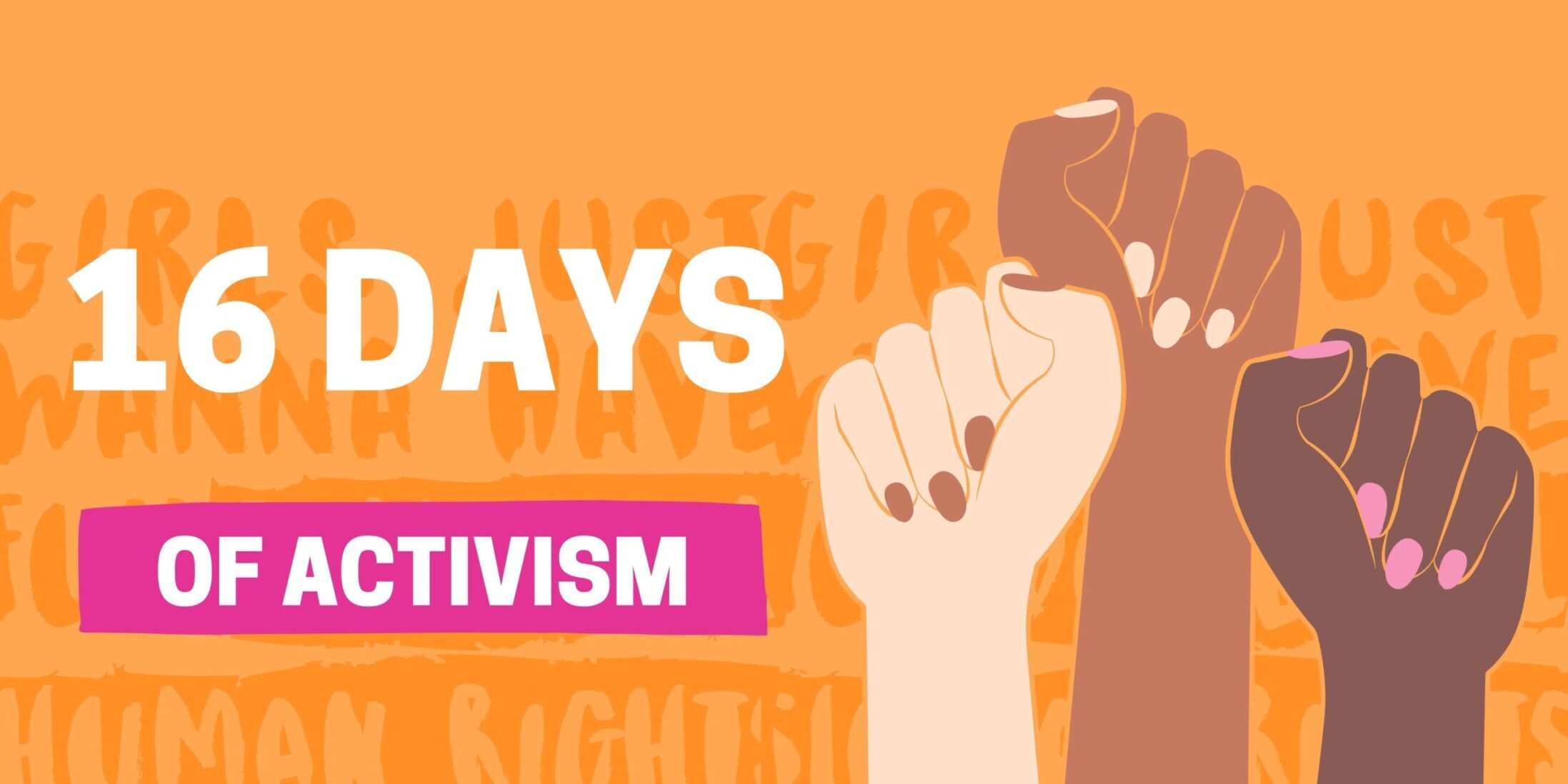 16 Days Of Activism Against Gender Based Violence Preventing Violence Together 