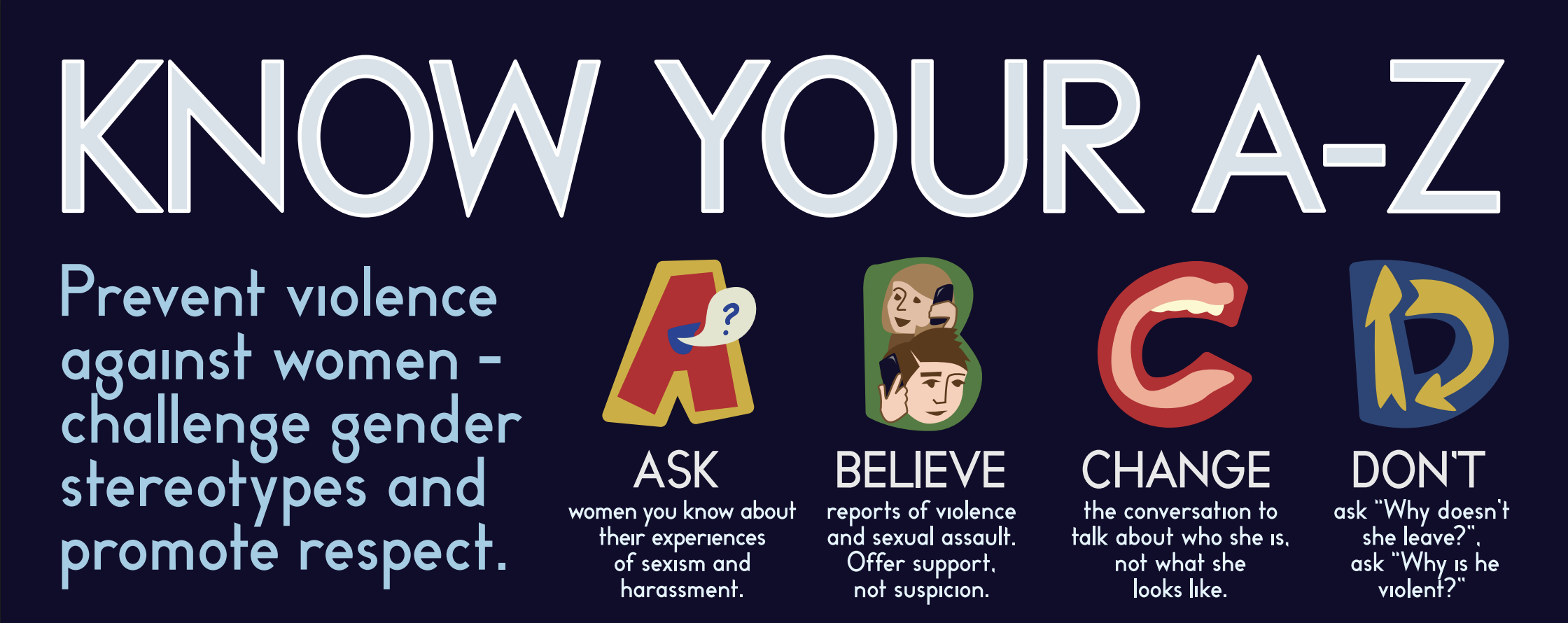 Know Your A-Z – Safe and Equal & Our Watch