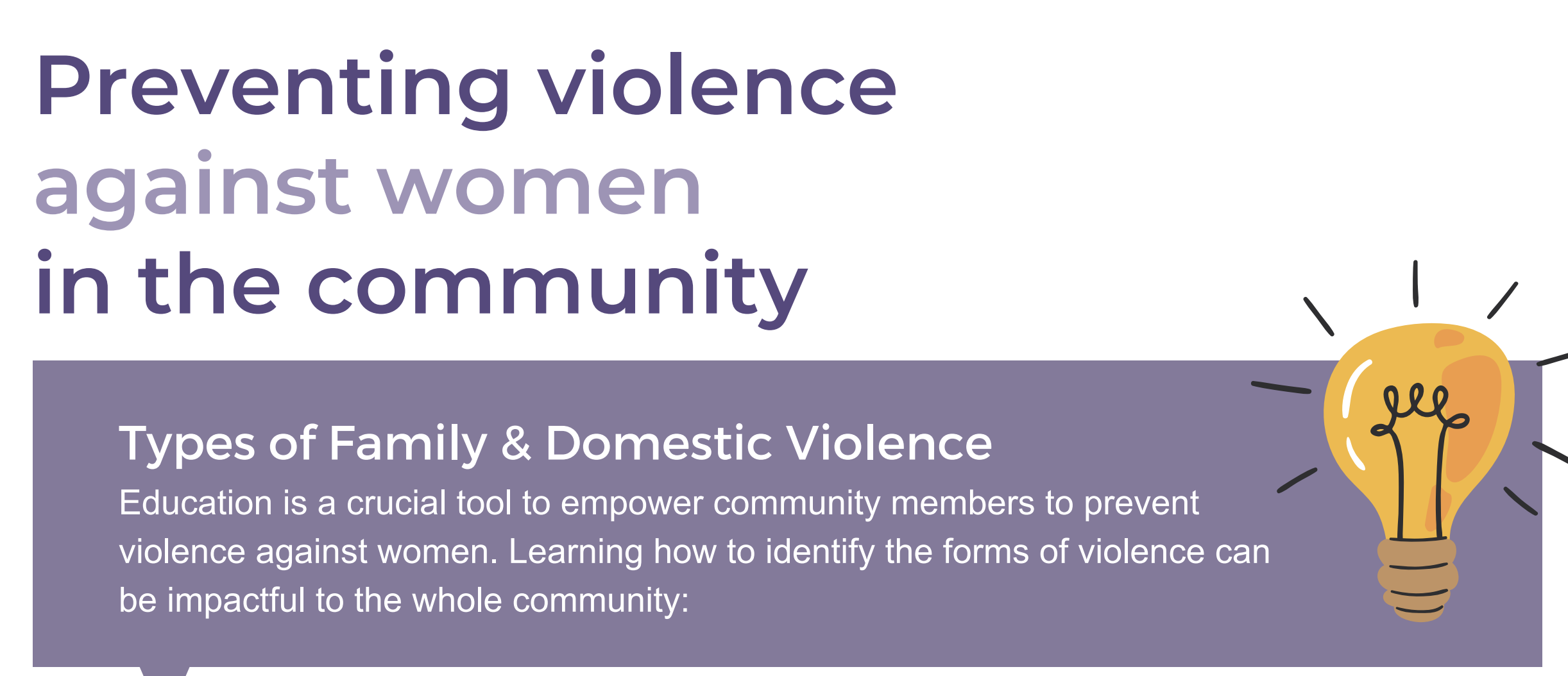 Preventing violence against women in the community – Yourtoolkit.com