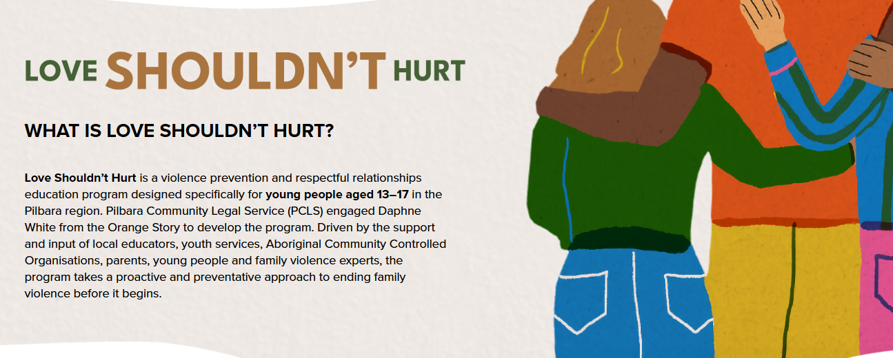 Love Shouldn’t Hurt – Pilbara Community Legal Service